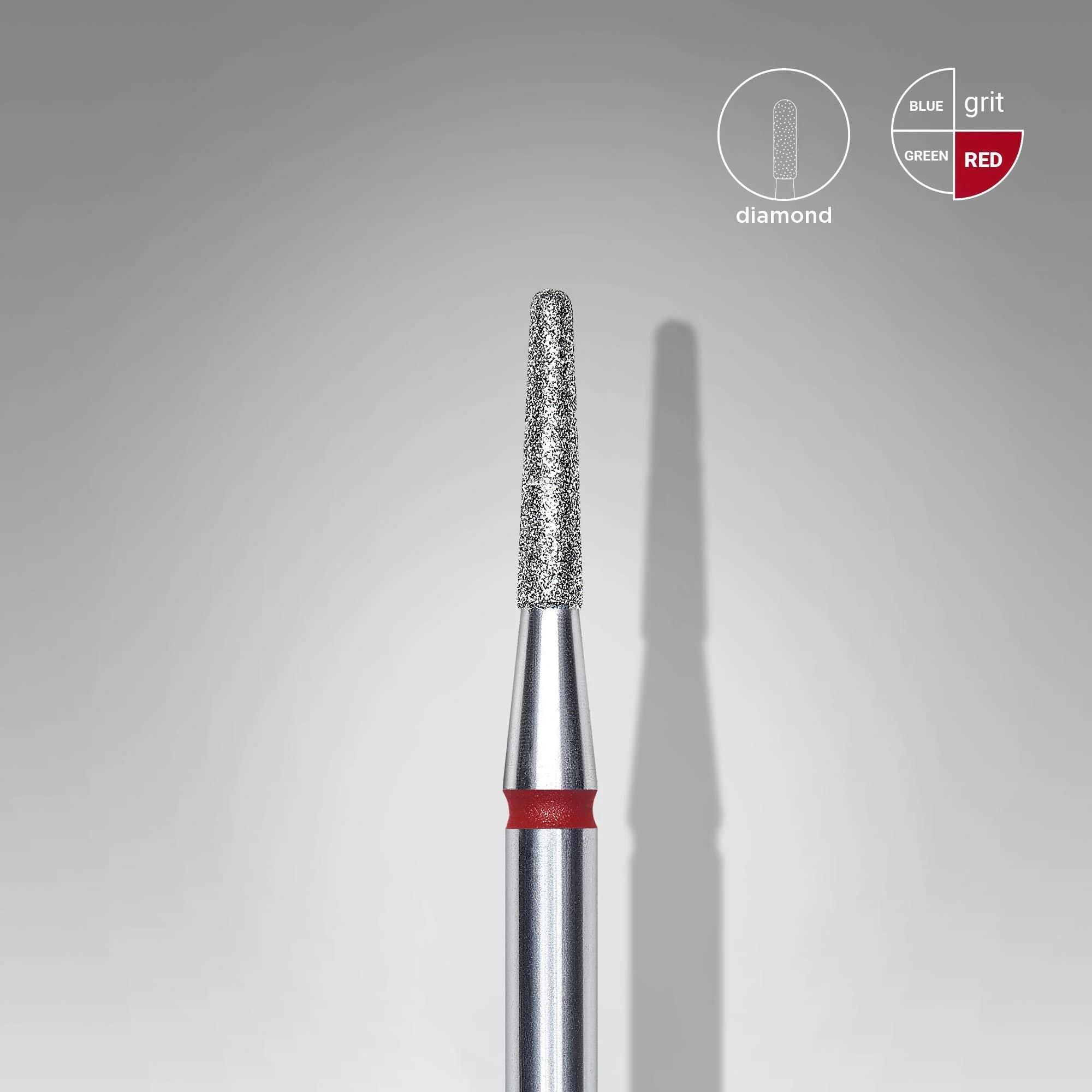 STALEKS PRO ELMAS K.KONİ FREZE KIRMIZI 1,8mm/8mm