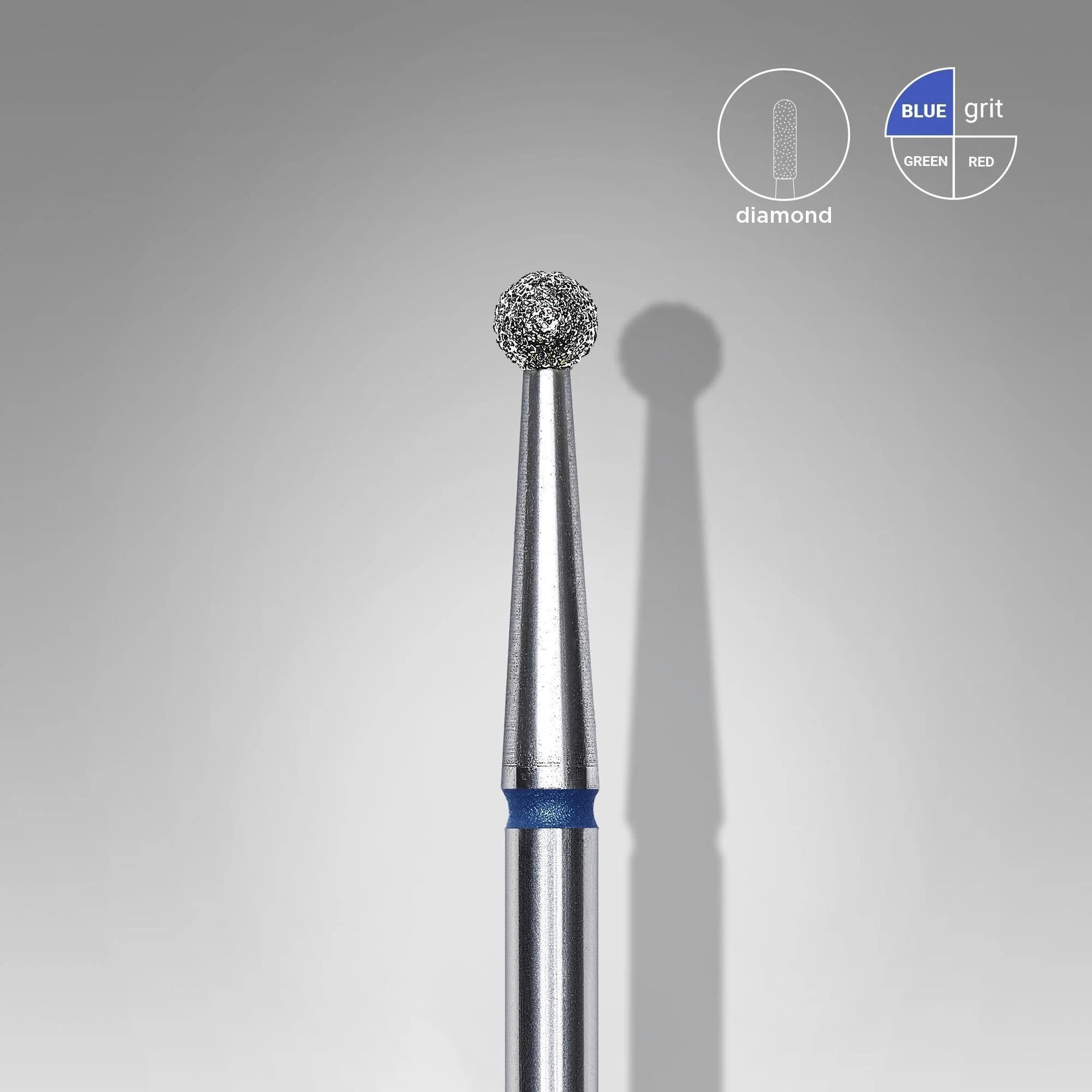 STALEKS PRO ELMAS KÜRE FREZE MAVİ 2,5mm