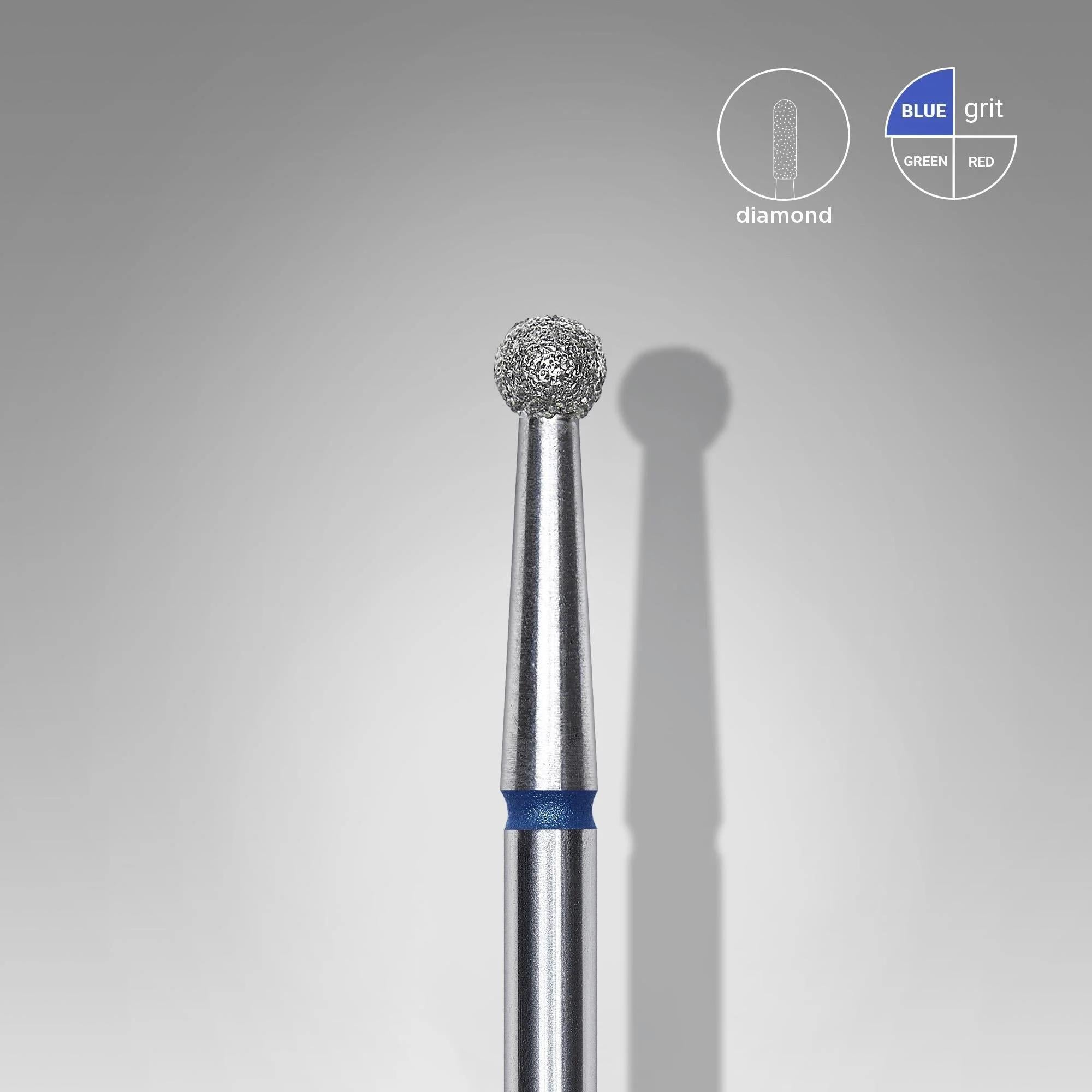 STALEKS PRO ELMAS KÜRE FREZE MAVİ 2,7mm