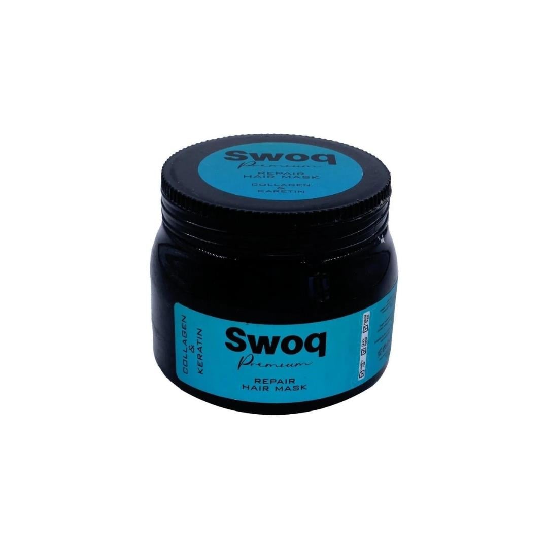 SWOQ COLLAGEN&KERATIN HAIR MASK 500 ML.