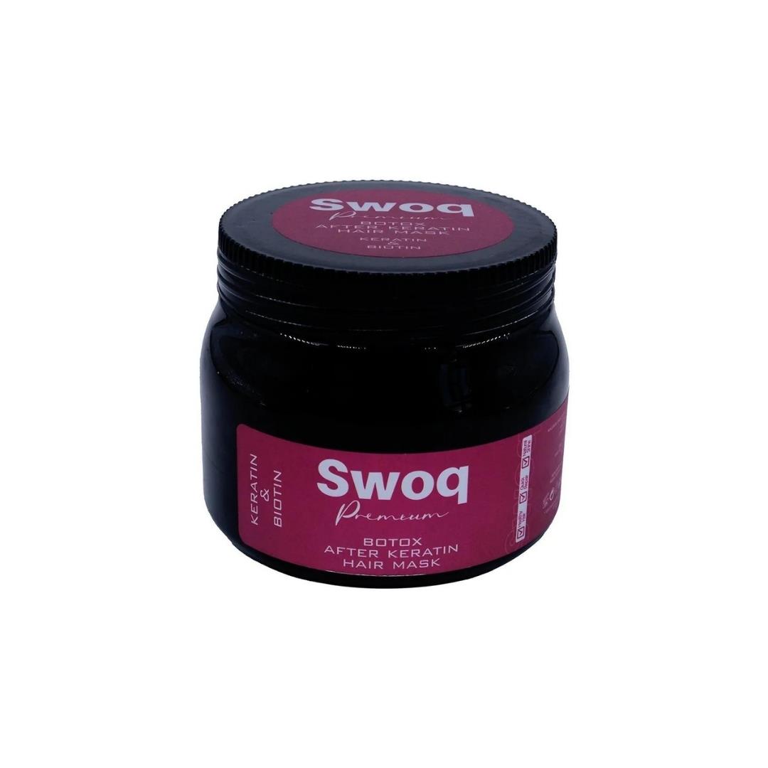 SWOQ KERATIN&BIOTIN HAIR MASK 500 ML.