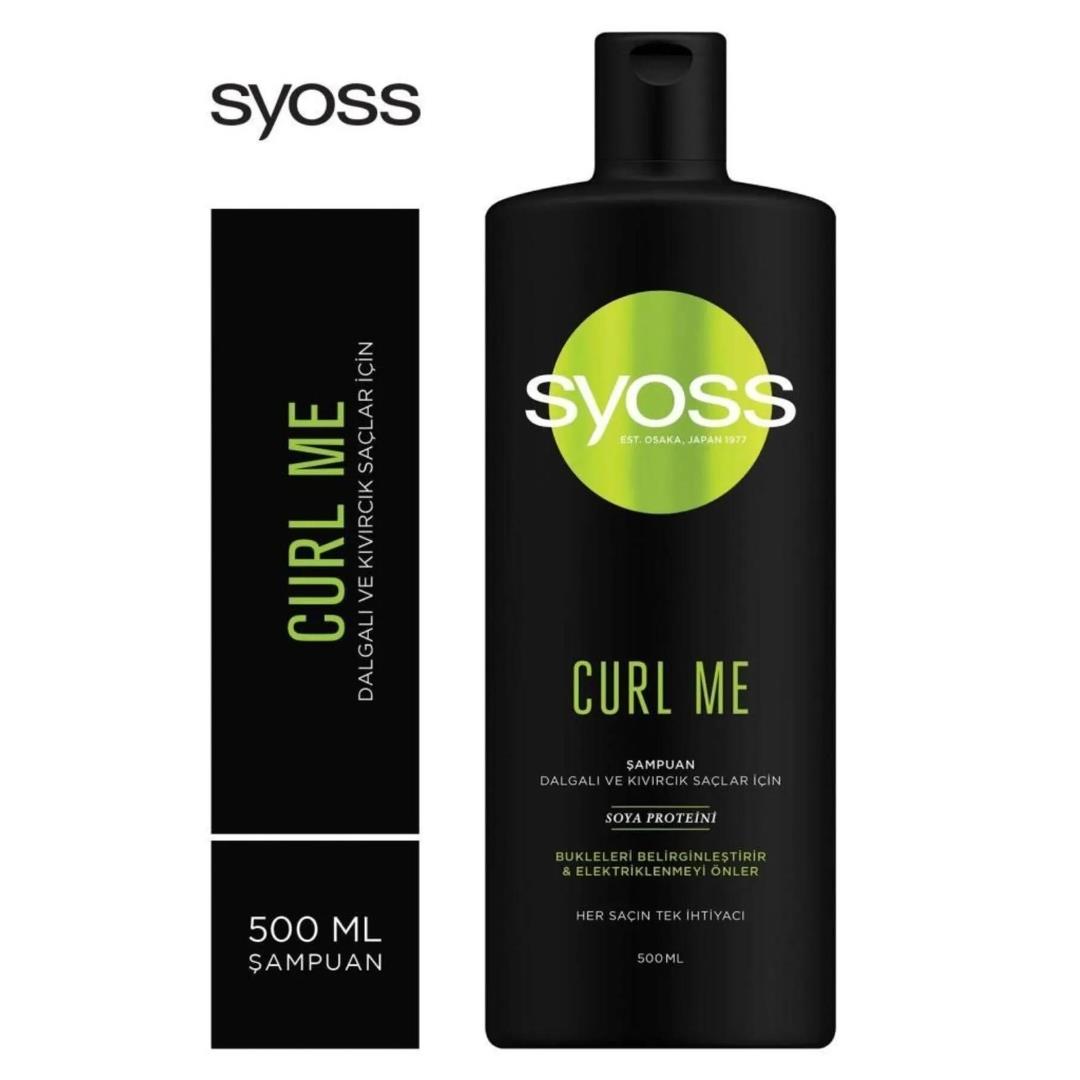 SYOSS SAMP. 500ML. CURL ME (SOYA PROTEINI)
