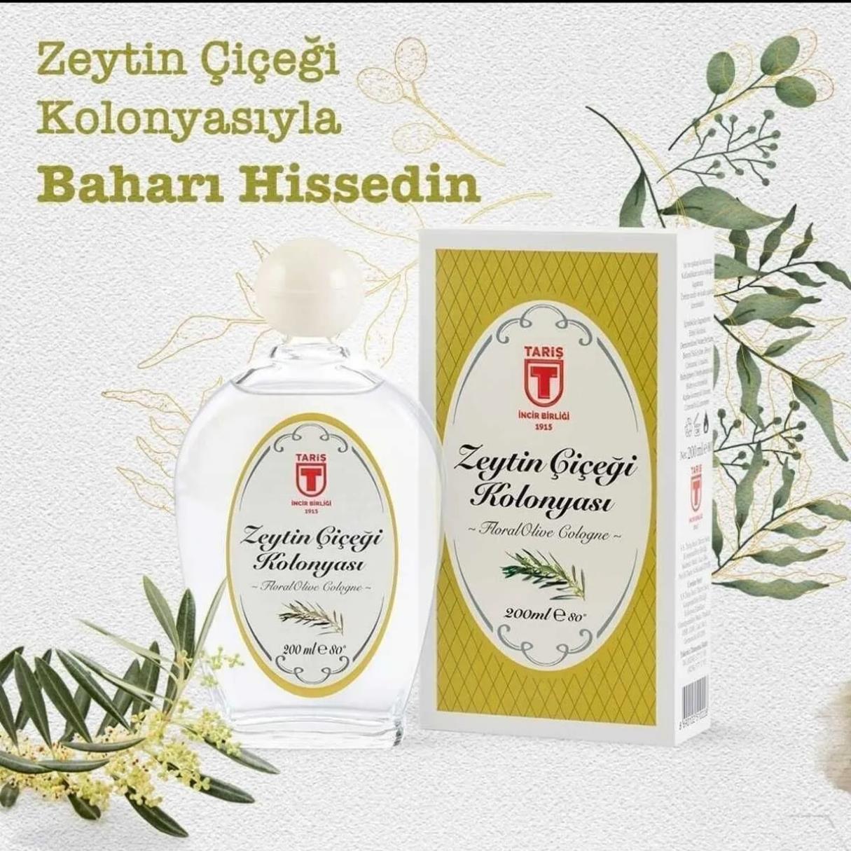 Tariş Zeytin Çiçeği Kolonyası 200 Cc