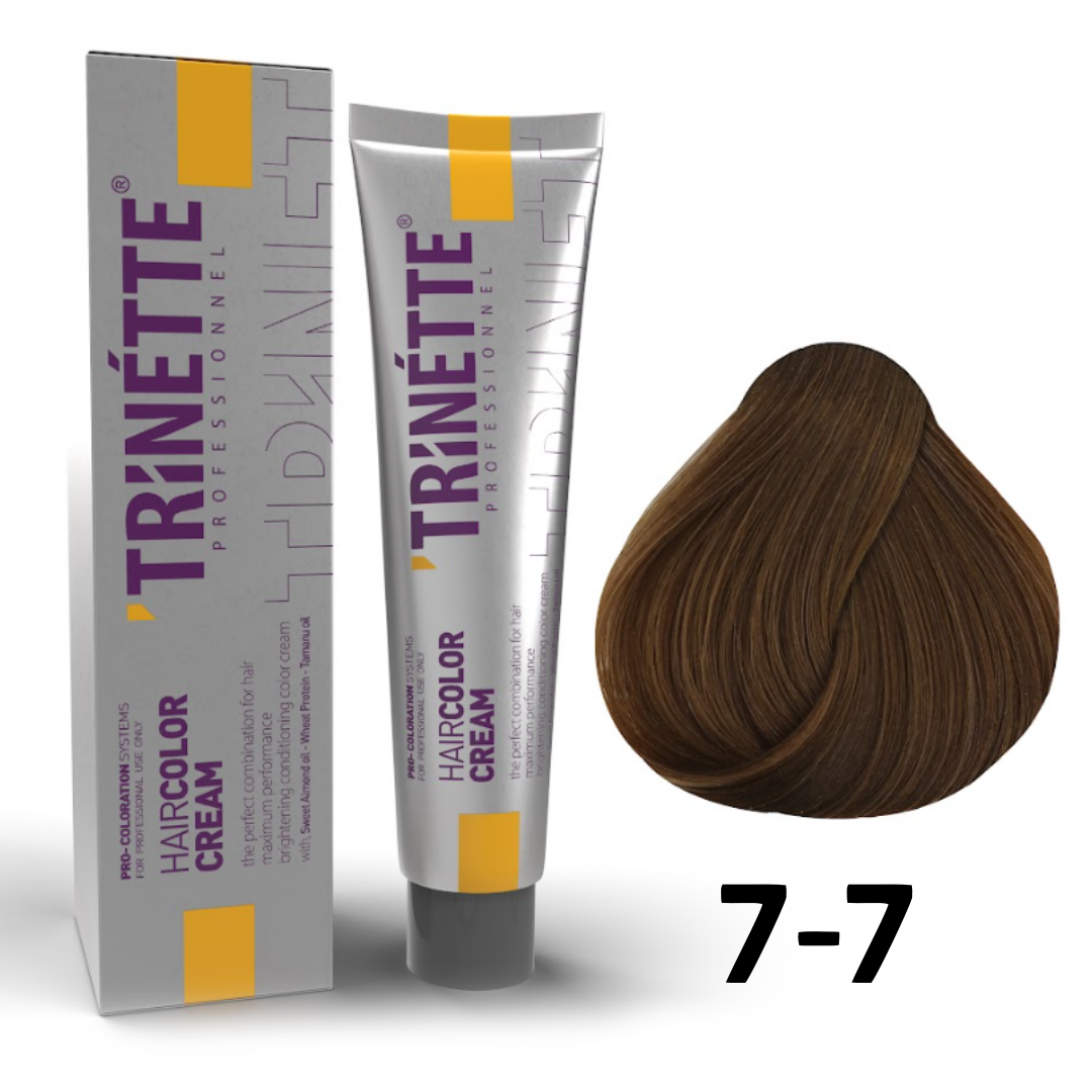 Trinette Saç Boyası 100ml. 7-7 Fındık Kabuğu