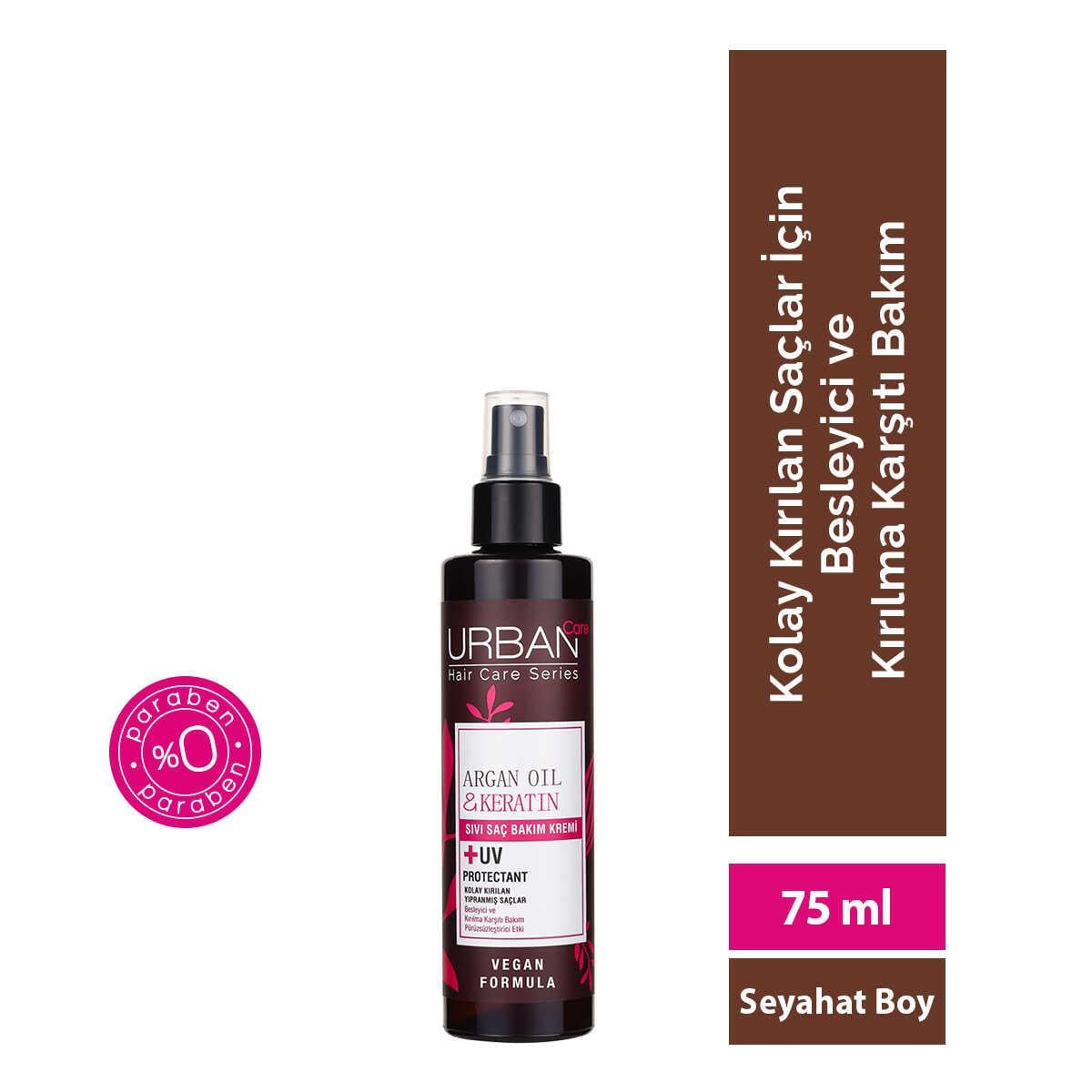URBAN CARE ARGAN OIL SIVI SAÇ BAKIM KREMİ 75 ML.