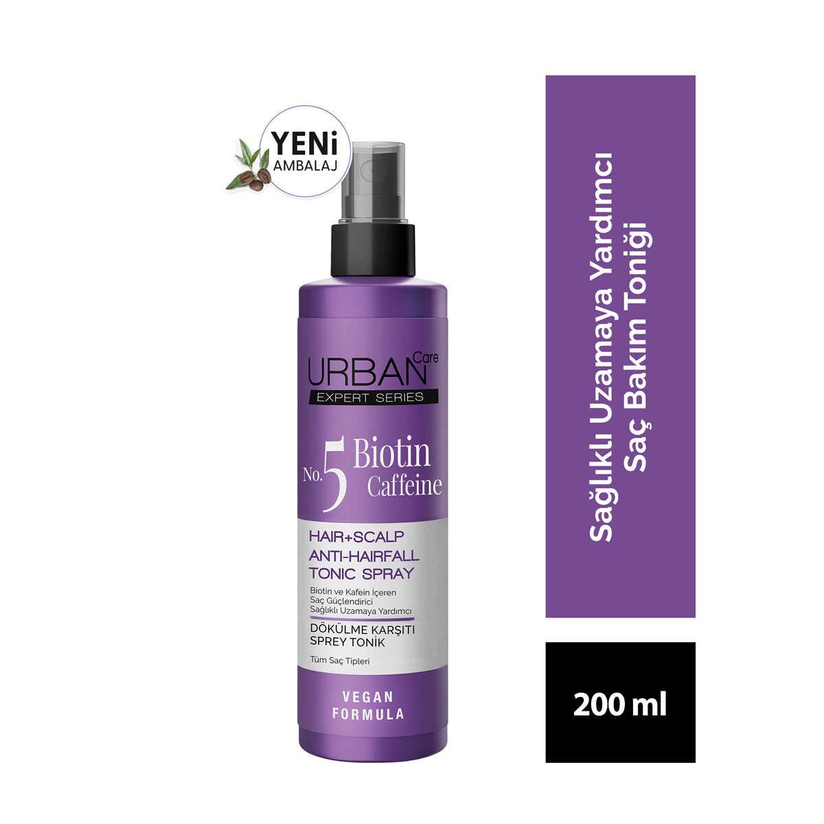 URBAN EXPERT BIOTIN&CAFFEIN TONİK SPRAY 200 ML.