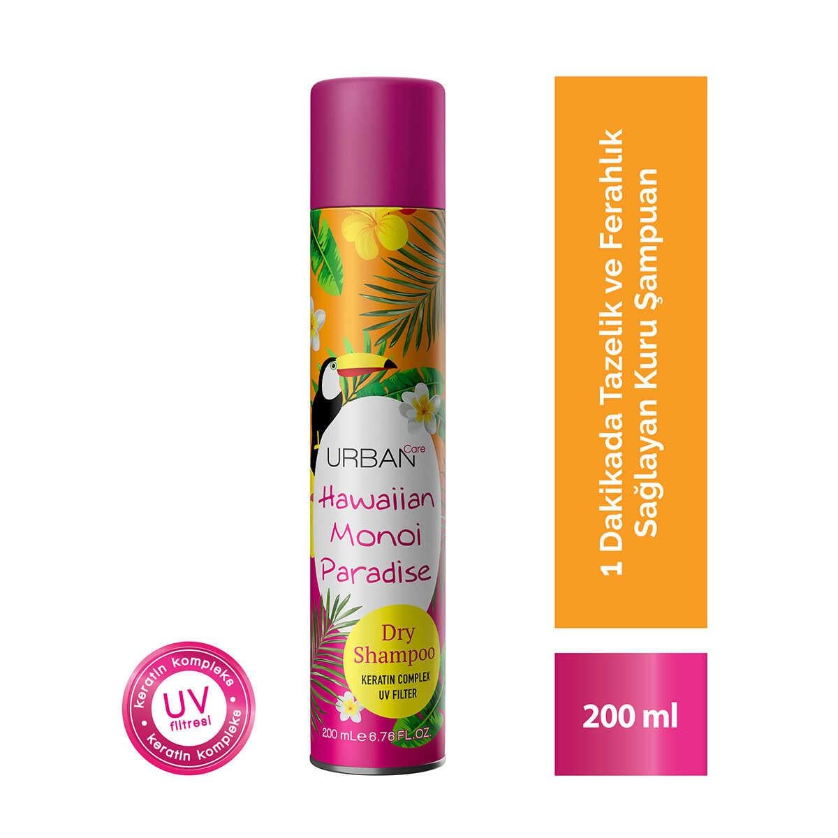 URBAN KURU ŞAMPUAN 200ml. MONOI&YLANG