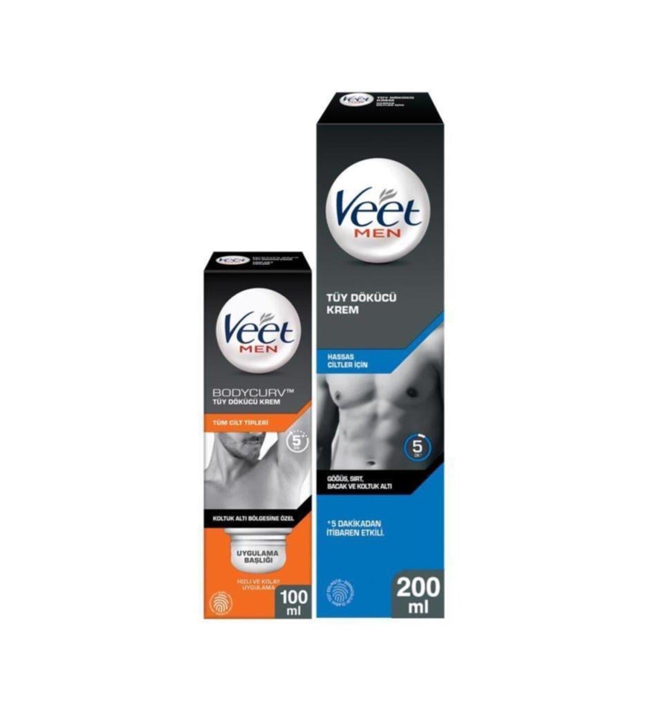 Veet Tüy Dök Krem.Hassas 200Ml.+100Ml.