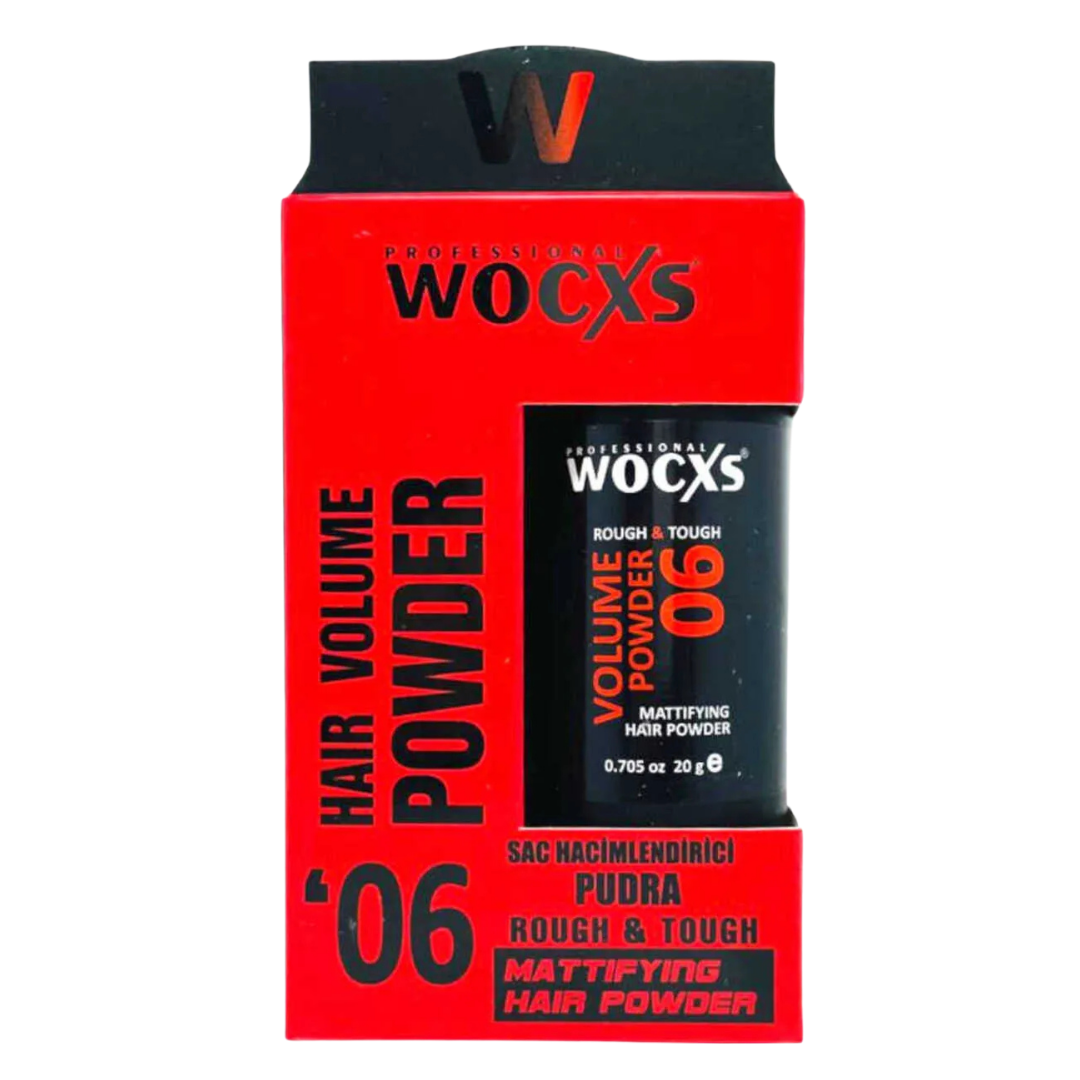Wocxs Saç Şekill. Pudra 06 (Kırmızı) 20Gr