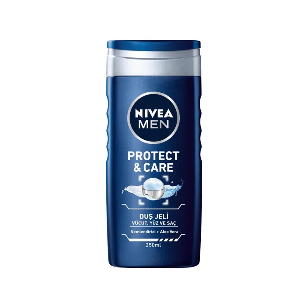 xNIVEA MEN SAÇ-VÜCUT ŞAMPUANI 250ml. PROTECT&CARE