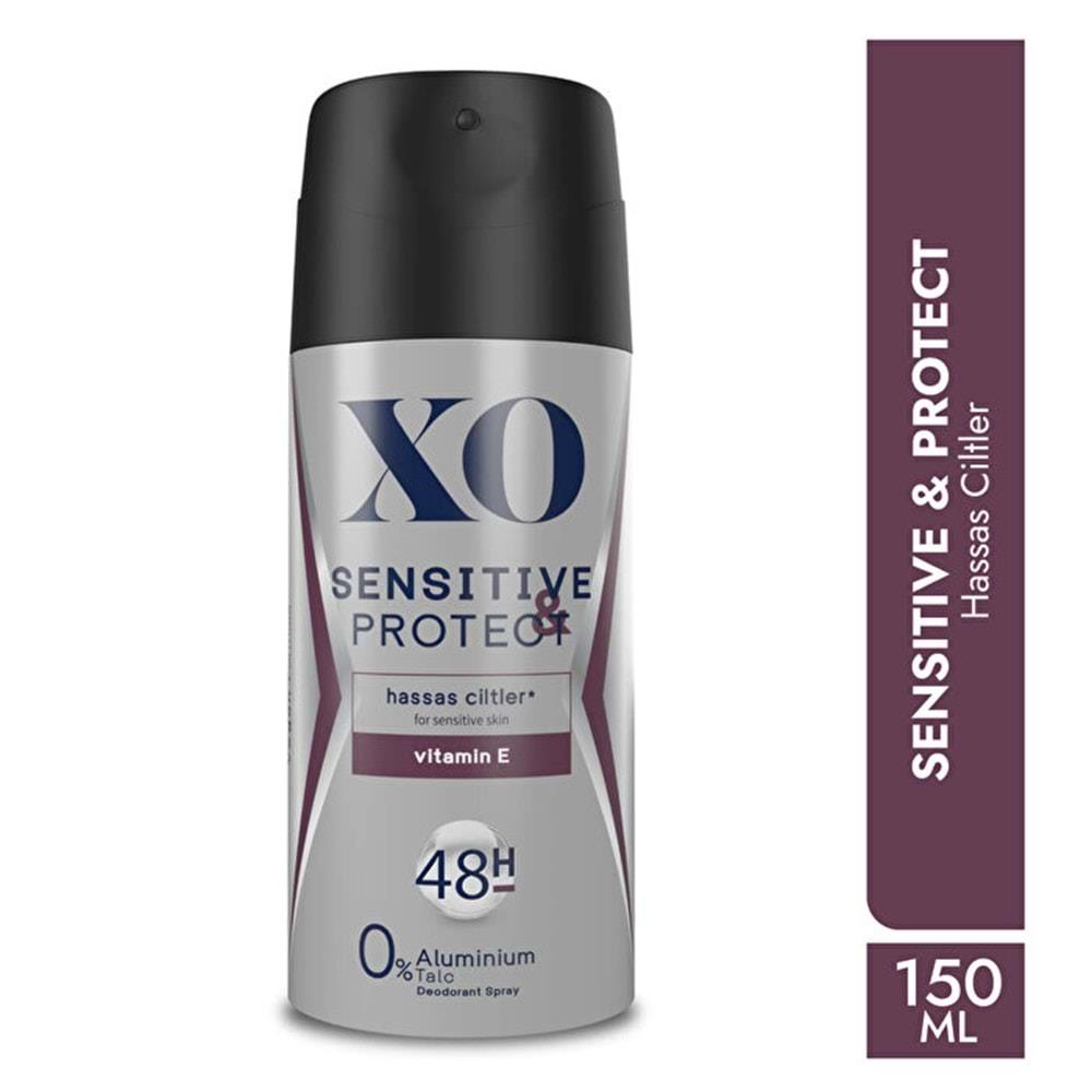 XO DEODORANT ERKEK SENSITIVE&PROTECT 150 ML.
