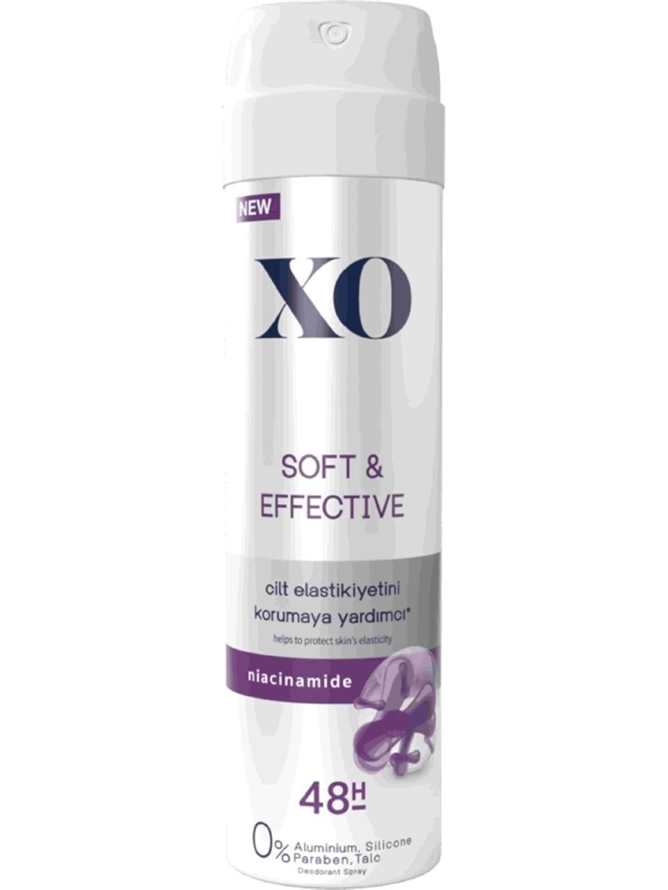 Xo Deodorant Kadın Soft&Effectıve 150 Ml.