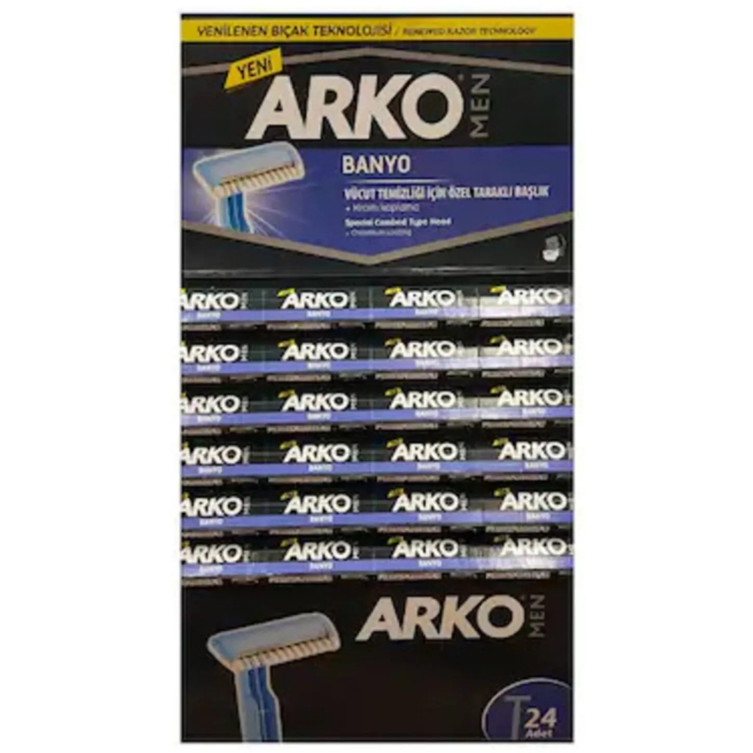 3'Lü Arkomen Tek Bıçak Banyo
