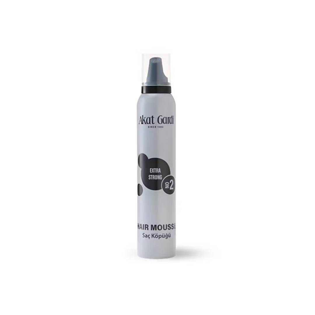 Akat Gardi Saç Köpüğü 200ml. Extra Strong No:2 Gri