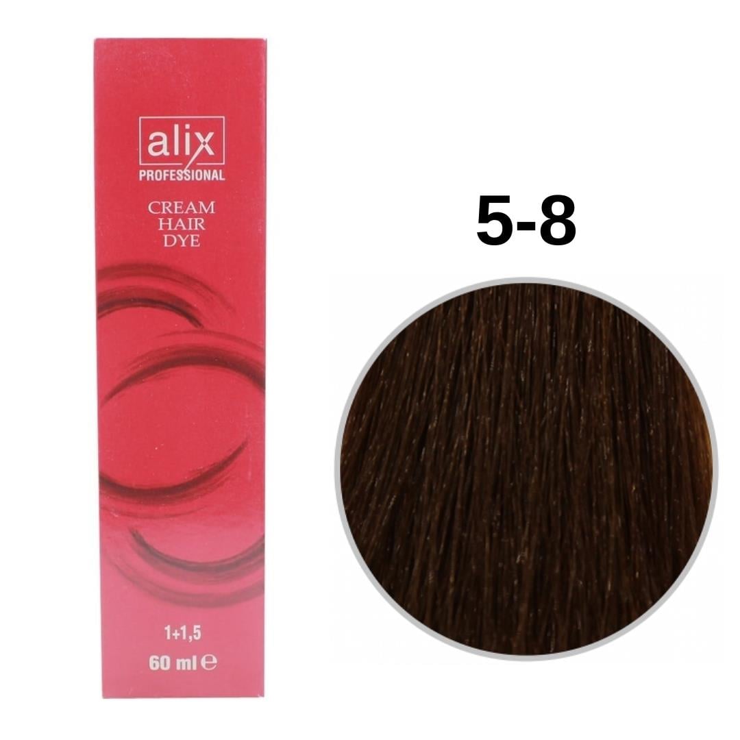 Alix Tüp Saç Boyası 60Ml 5-8