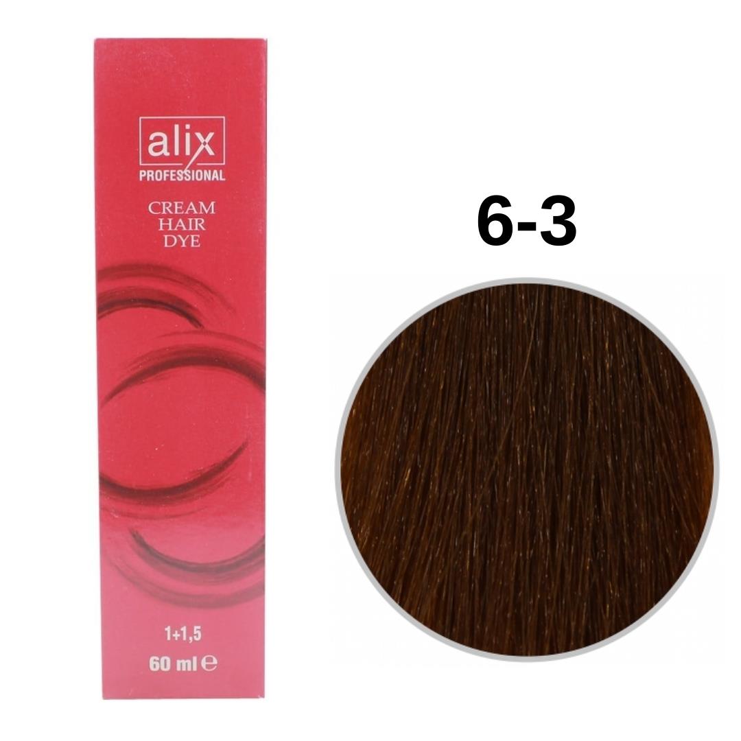 Alix Tüp Saç Boyası 60Ml 6-3