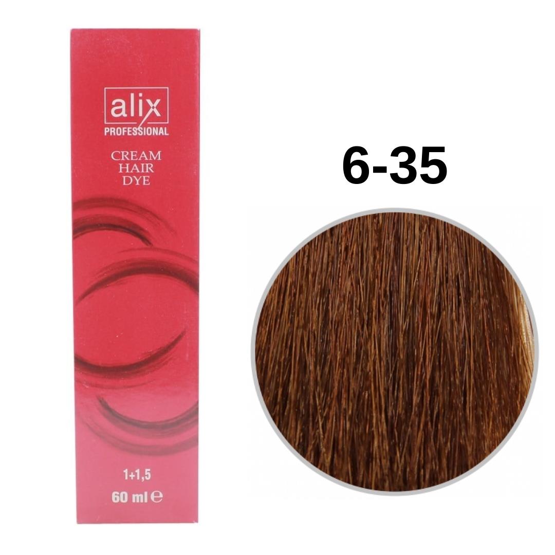 Alix Tüp Saç Boyası 60Ml 6-35