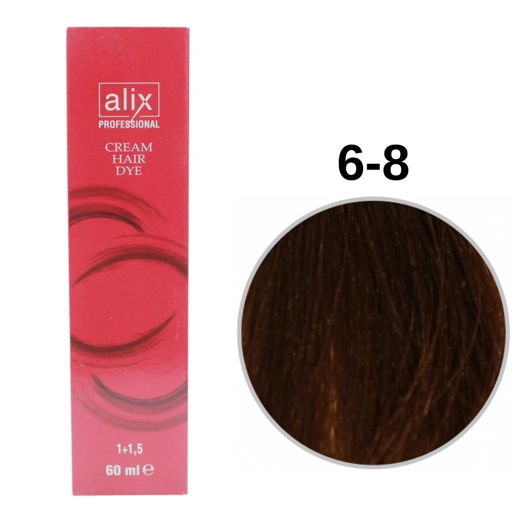 Alix Tüp Saç Boyası 60Ml 6-8