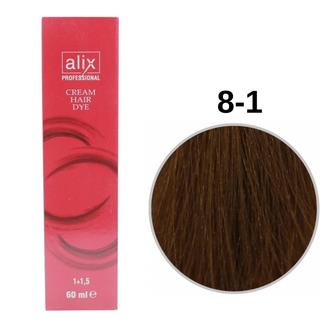 Alix Tüp Saç Boyası 60Ml 8-1