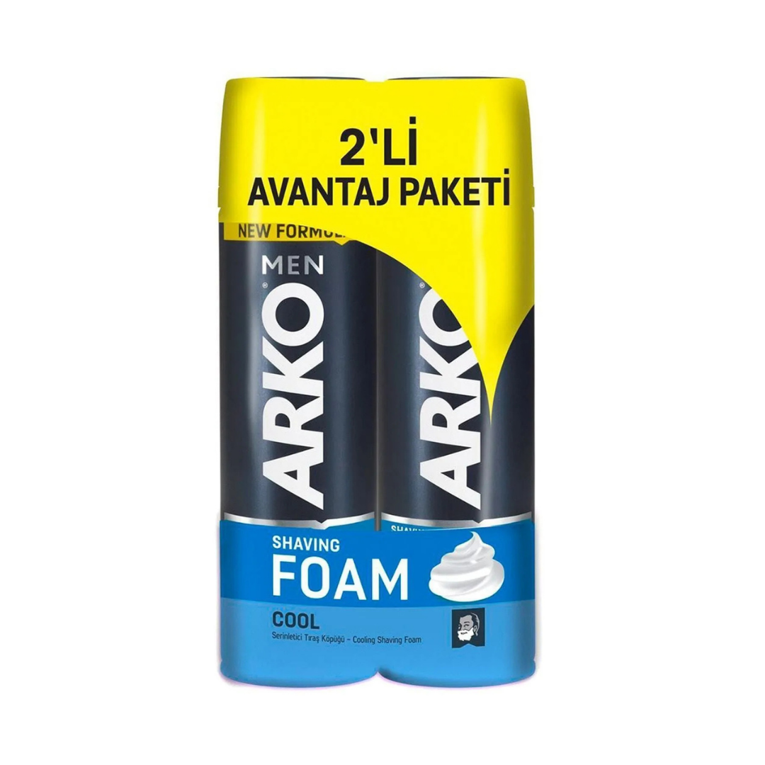 Arko Tıraş Köpüğü 200+200 Ml. Cool