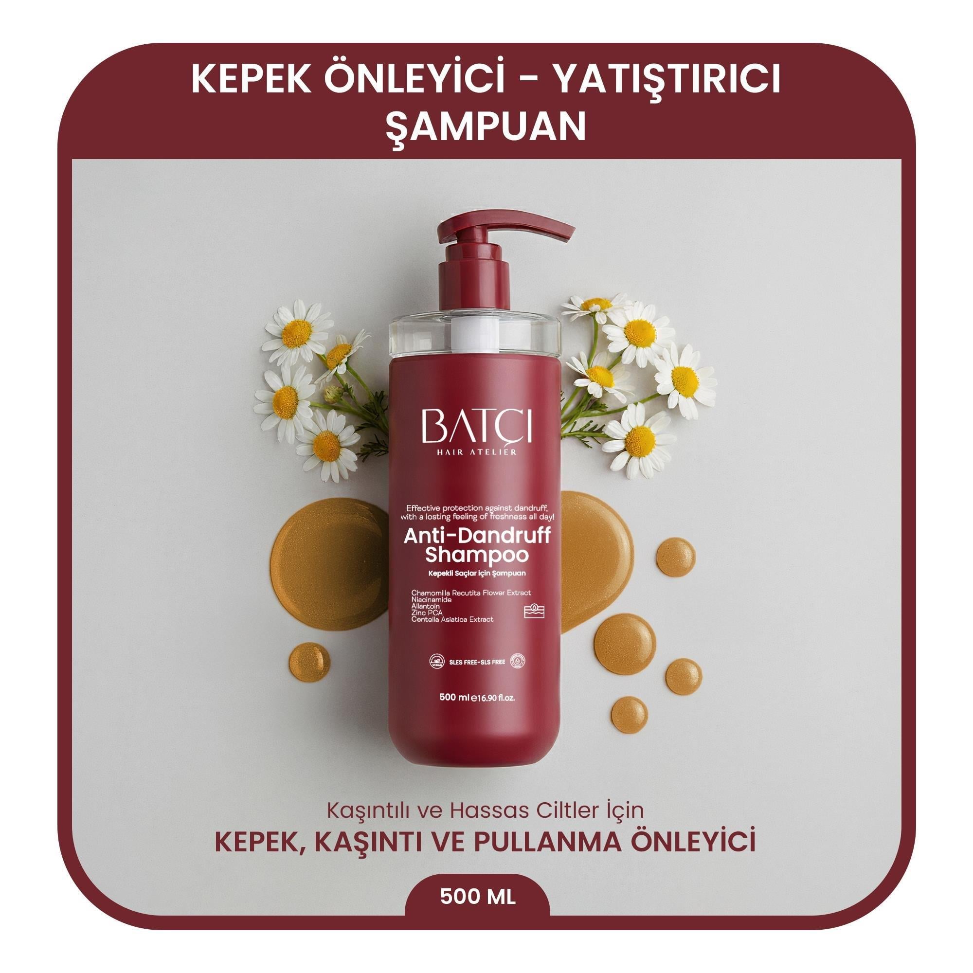 Batçı Şampuan 500ml Kepeğe Karşı Etkili