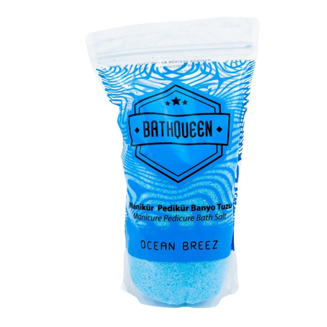 Bathqueen Manikür-Pedikür Tuzu 1000gr.Ocean Breeze