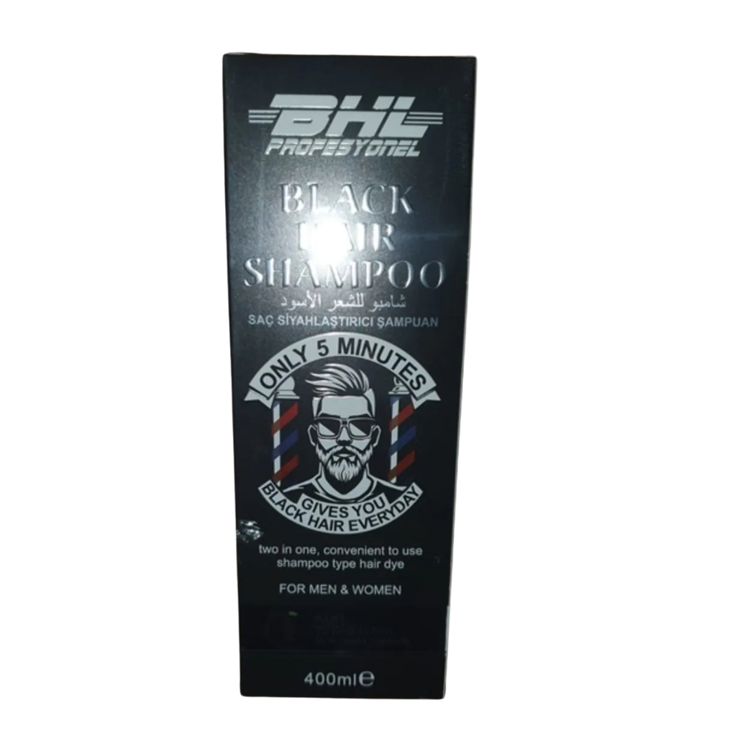 BHL Şampuan 400ml. Black
