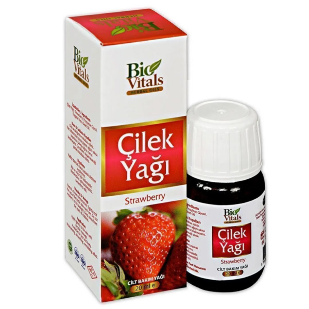 Bio Vitals Yağ 20ml. Çilek