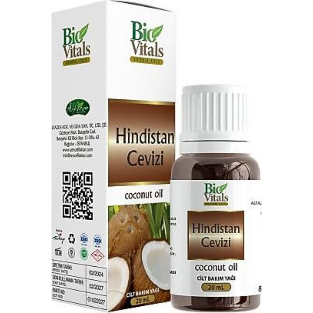 Bio Vitals Yağ 20ml. Hindistan Cevizi