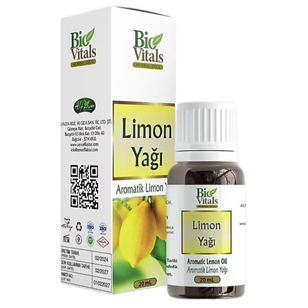 Bio Vitals Yağ 20ml. Limon