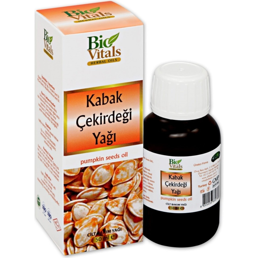 Bio Vitals Yağ 50ml. Kabak Çekirdeği