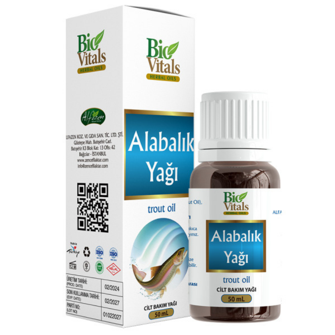 Bio Vitals Yağ 50ml. Alabalık