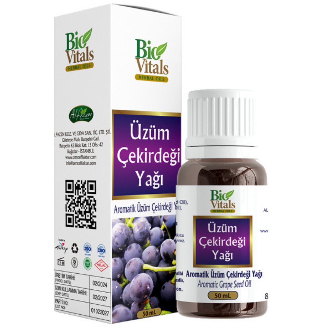 Bio Vitals Yağ 50ml. Üzüm Çekirdeği
