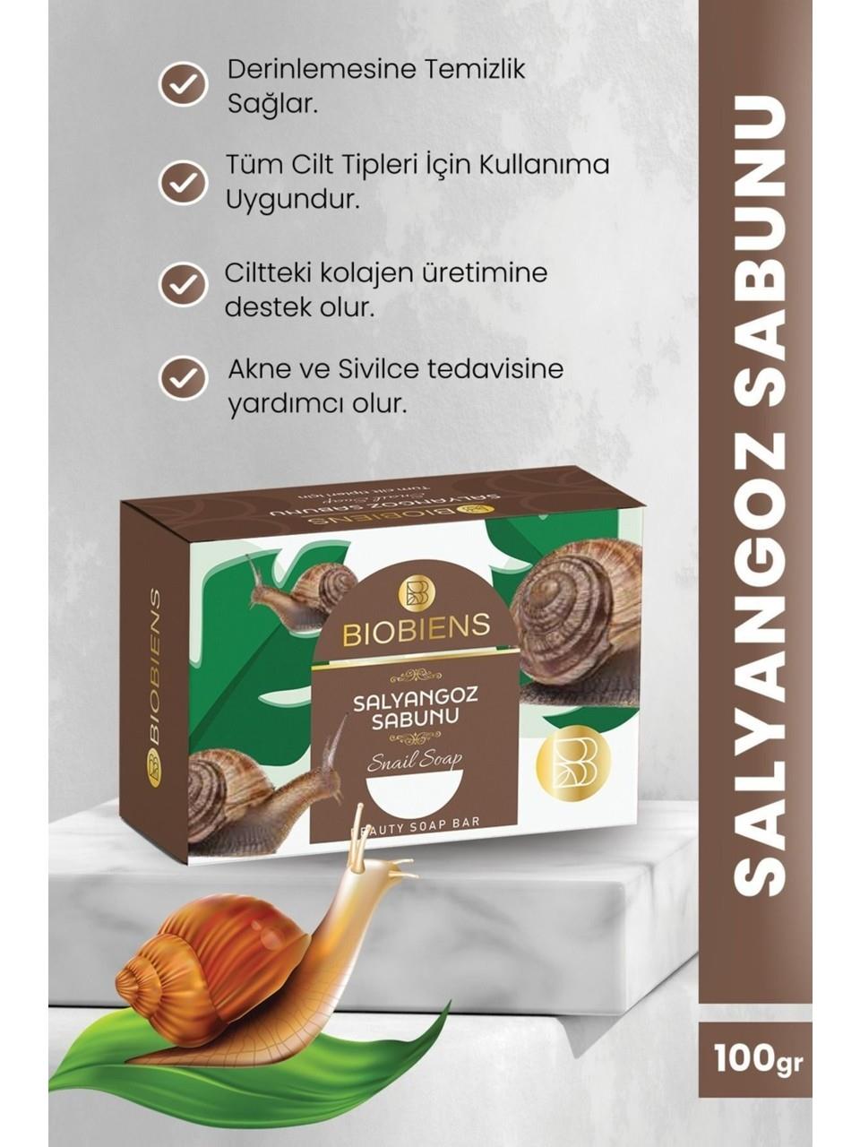 Biobiens Sabun 100gr. Salyangoz