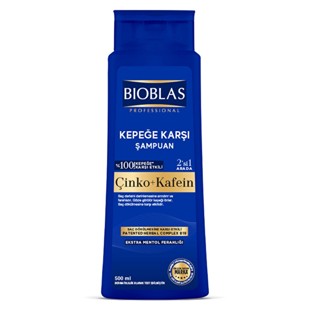 Bioblas Şampuan 500ml. Çinko&Kafein