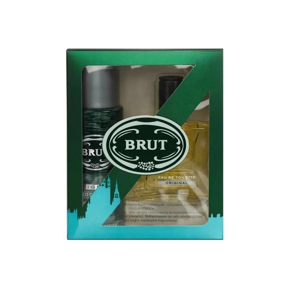 Brut Set Edt 100Ml+Deodorant 200Ml.Original London