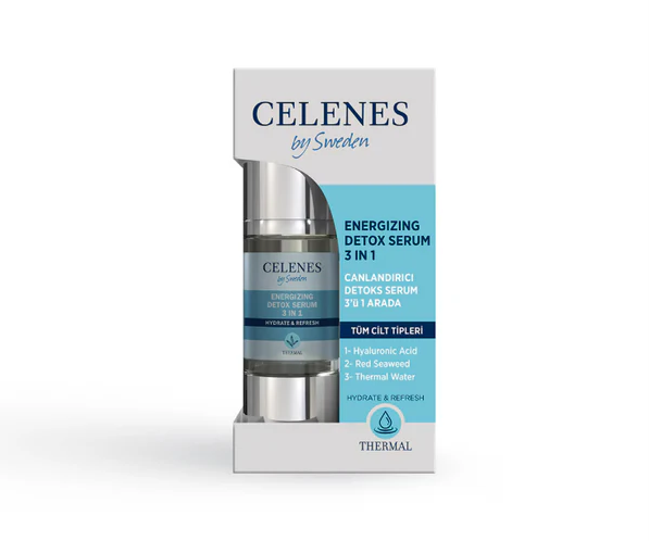 Celenes Canlandırıcı Detox Serum 3in1 30ml Thermal