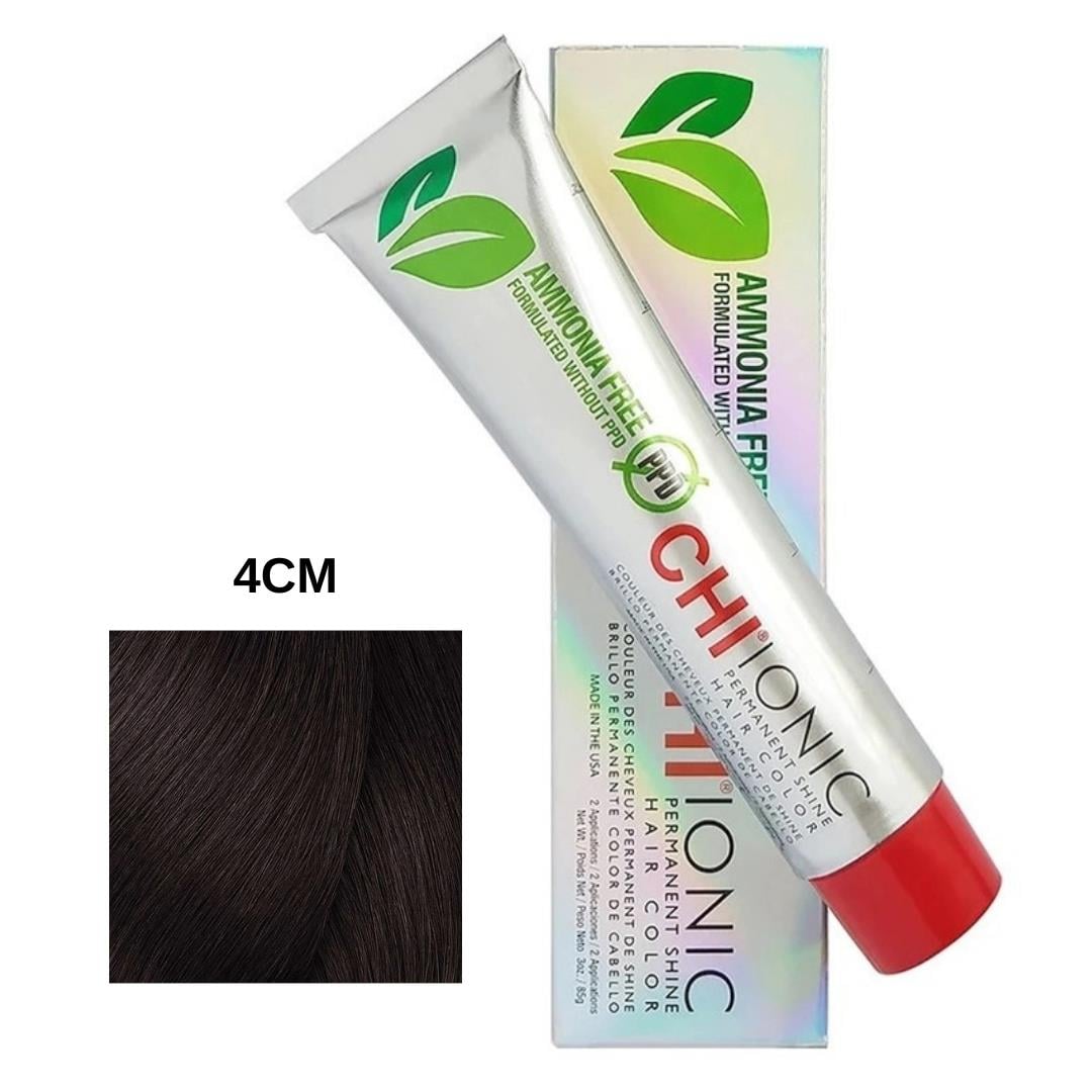 CHI IONIC COLOR 4CM DARK CHOCOLATE MOCHA BROWN