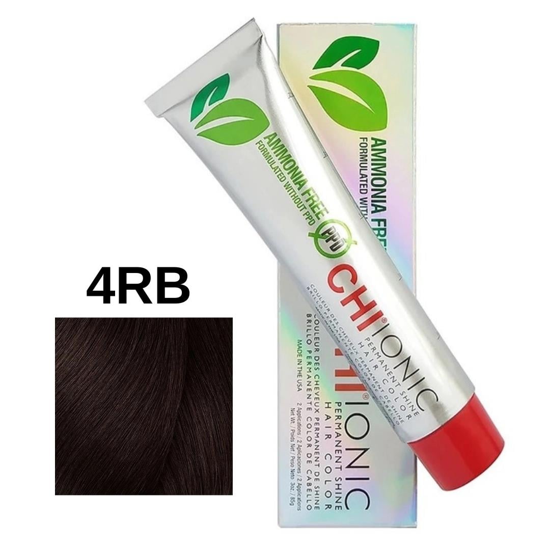 CHI IONIC COLOR 4RB DARK RED BROWN
