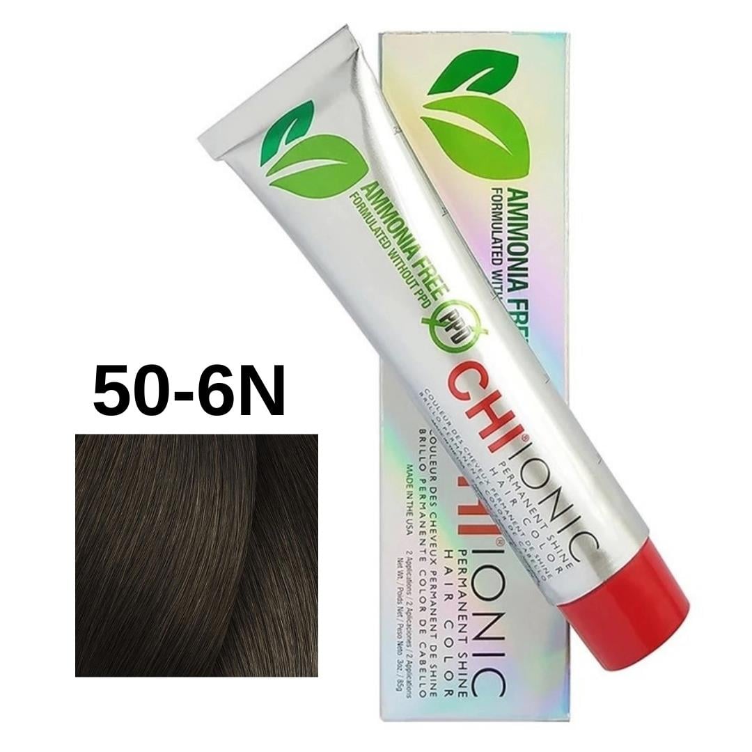 CHI IONIC COLOR 50-6N LIGHT NATURAL BROWN