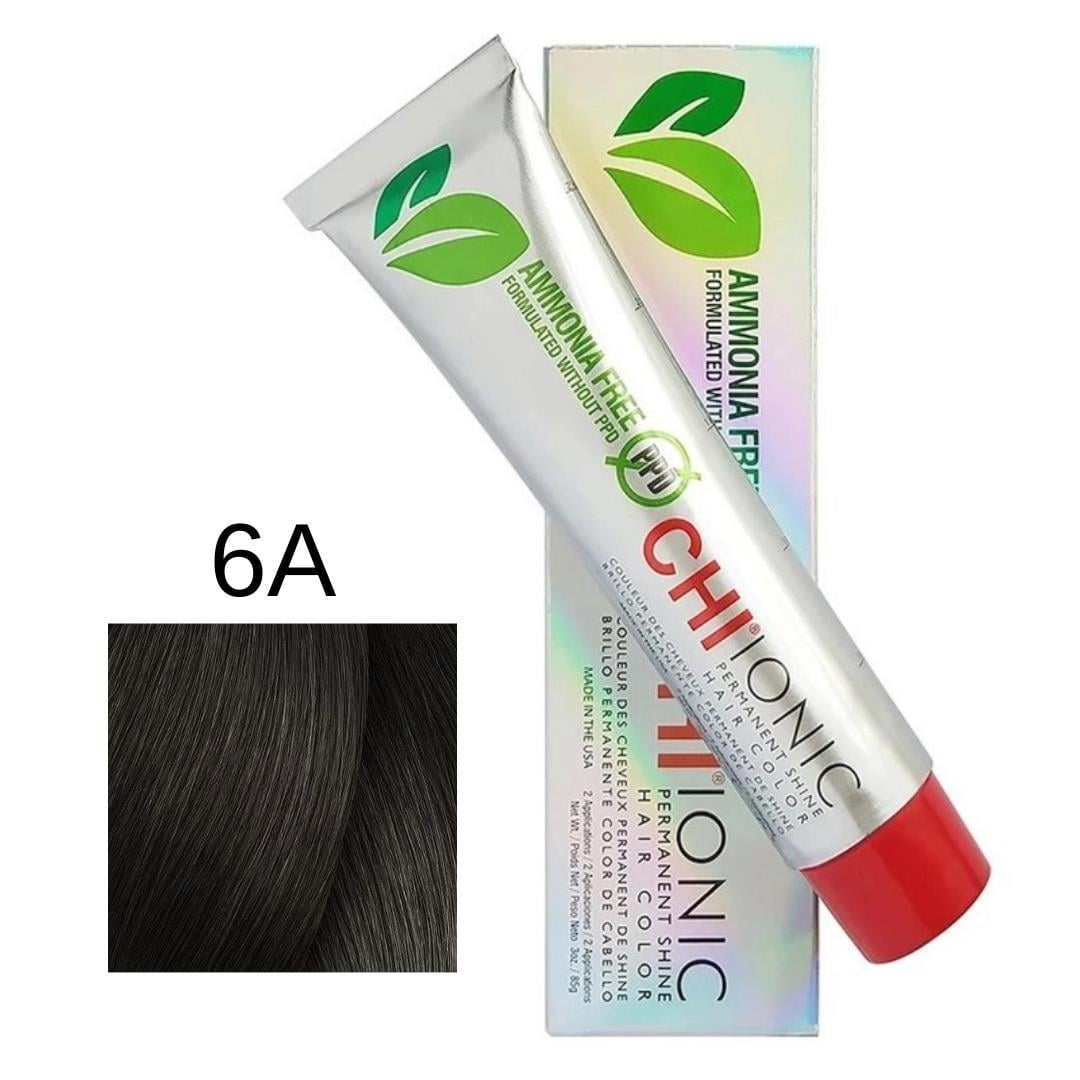 CHI IONIC COLOR 6A LIGHT ASH BROWN