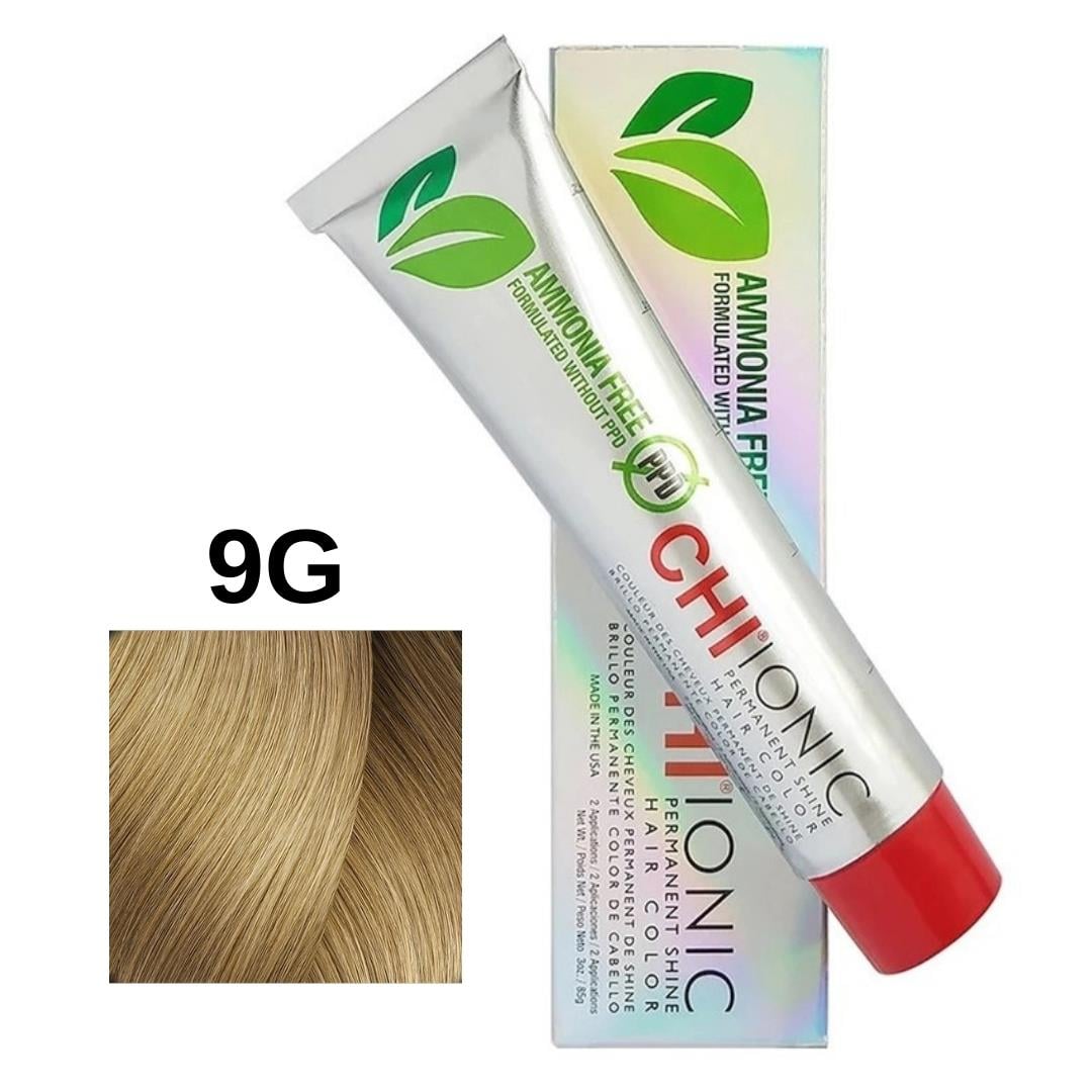 CHI IONIC COLOR 9G LIGHT GOLD BLONDE