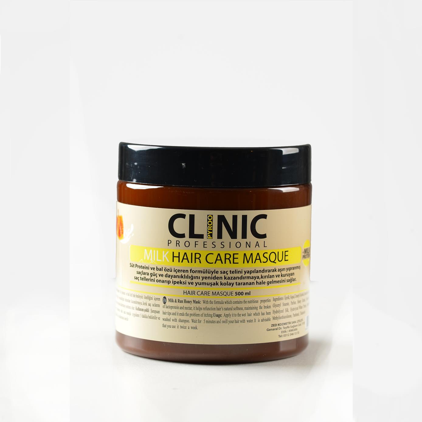CLINIC SAÇ MASKESİ 500ml. MILK