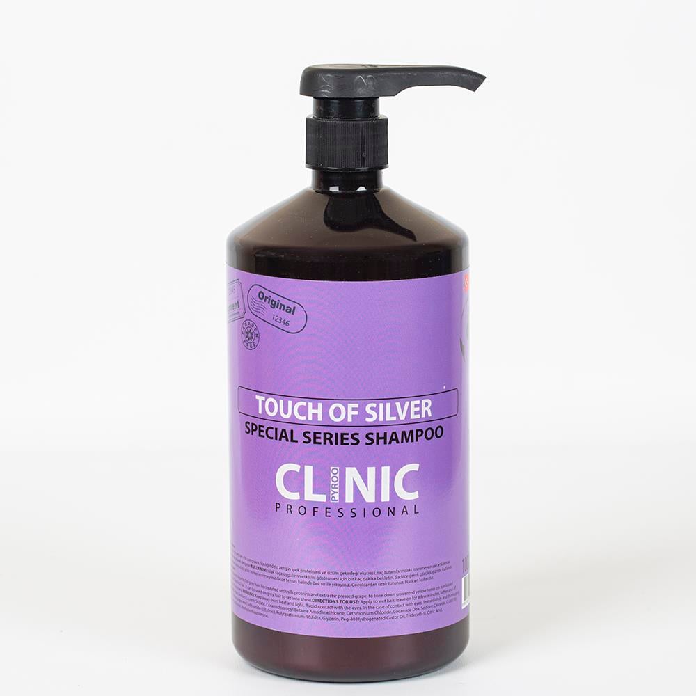 CLINIC ŞAMPUAN 1000ml. SILVER (YERLİ PİGMENT)