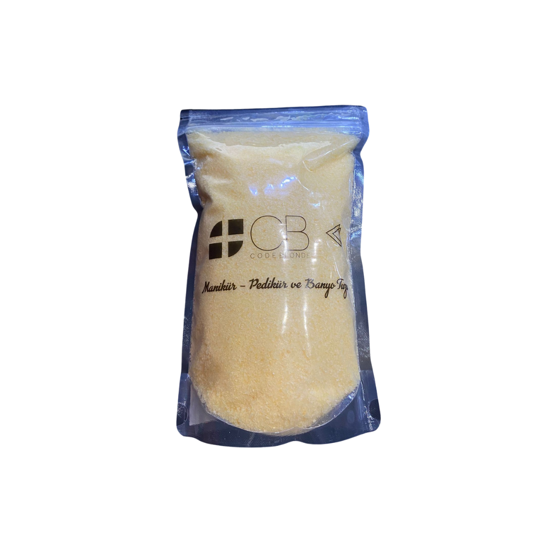 Code Blonde Mankür Pedkür Ve Bnyo Tuzu 1kg Turuncu