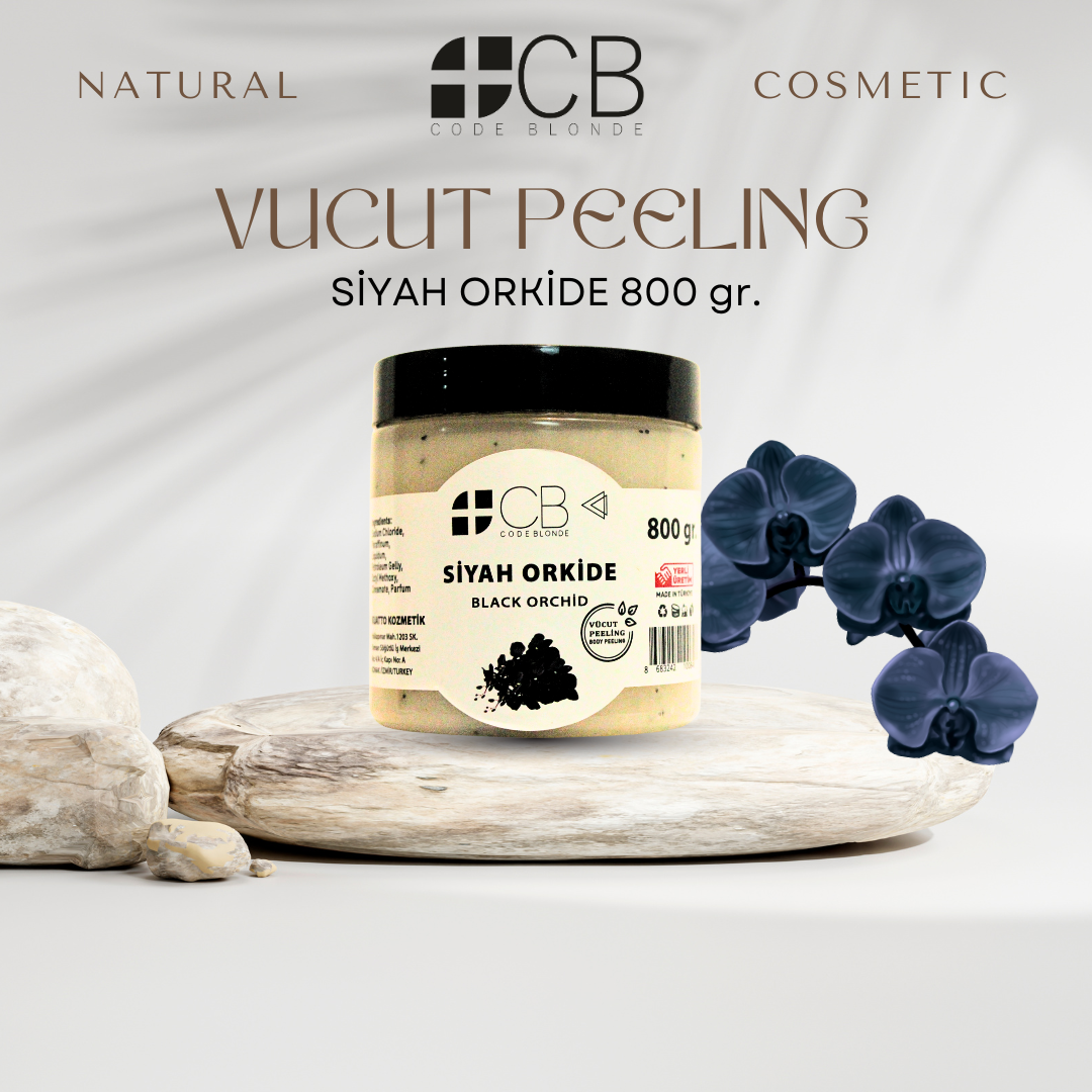 Code Blonde Peeling 800gr. Siyah Orkide