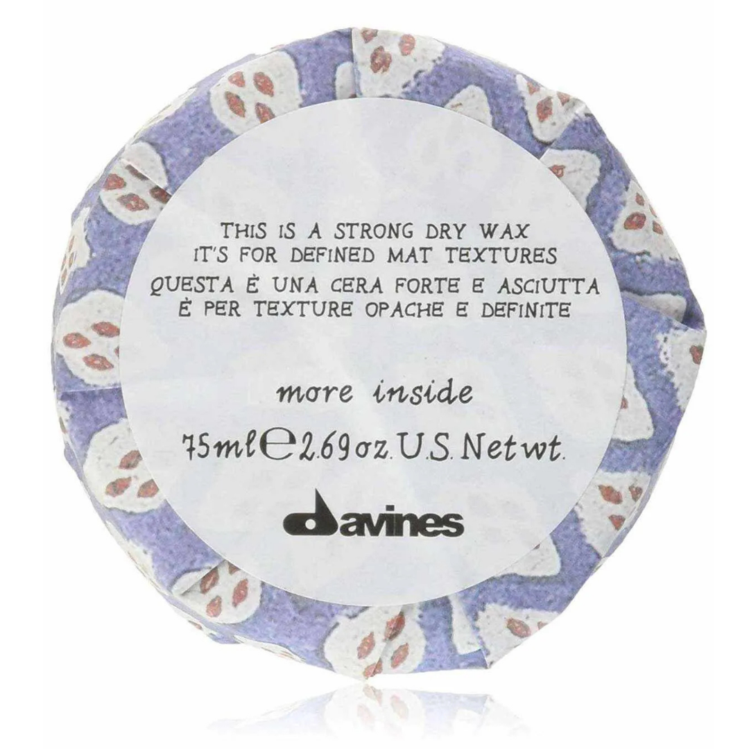 Davines More Inside Dry Wax 75ml. Strong