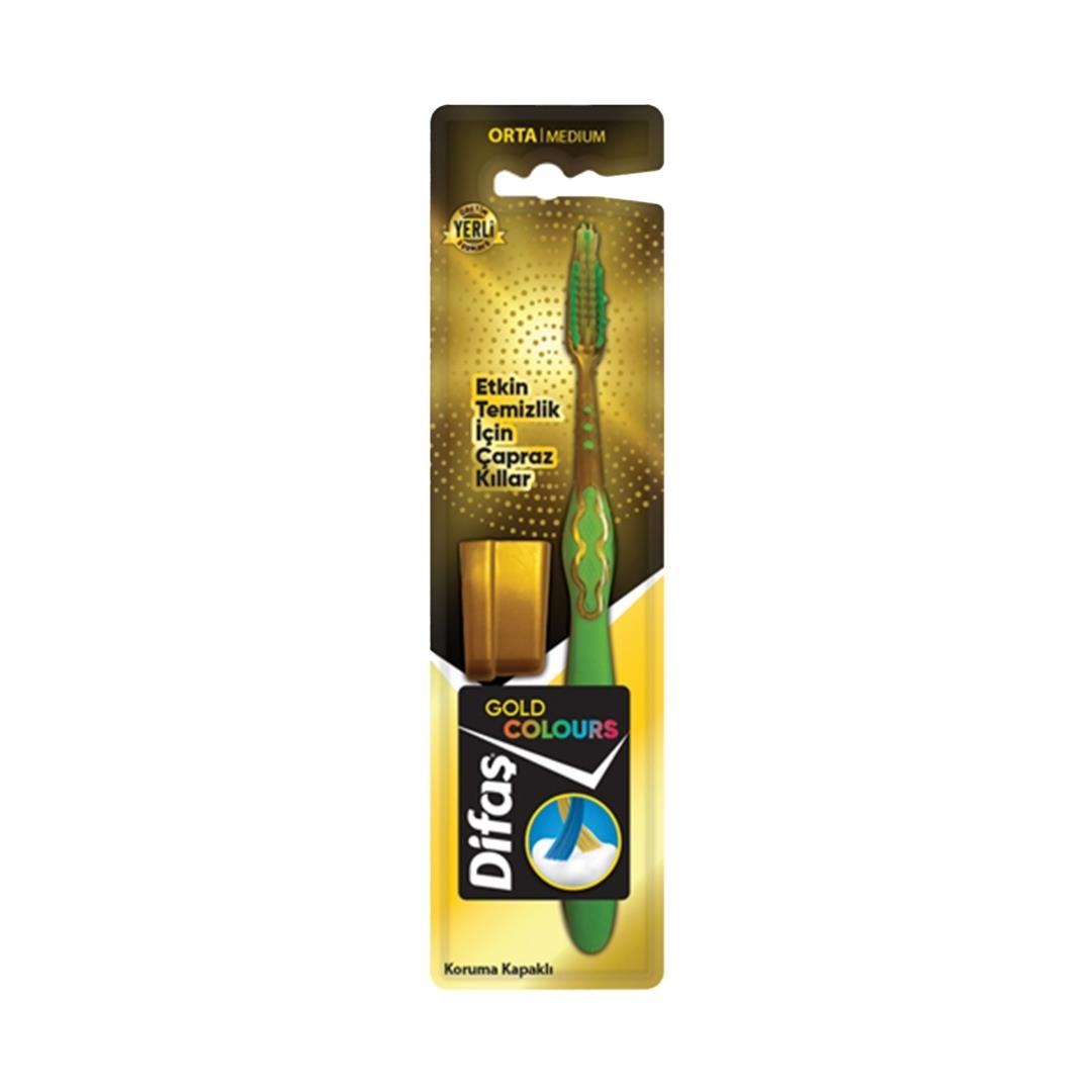 DİFAŞ GOLD COLOURS DİŞ FIRÇASI ORTA