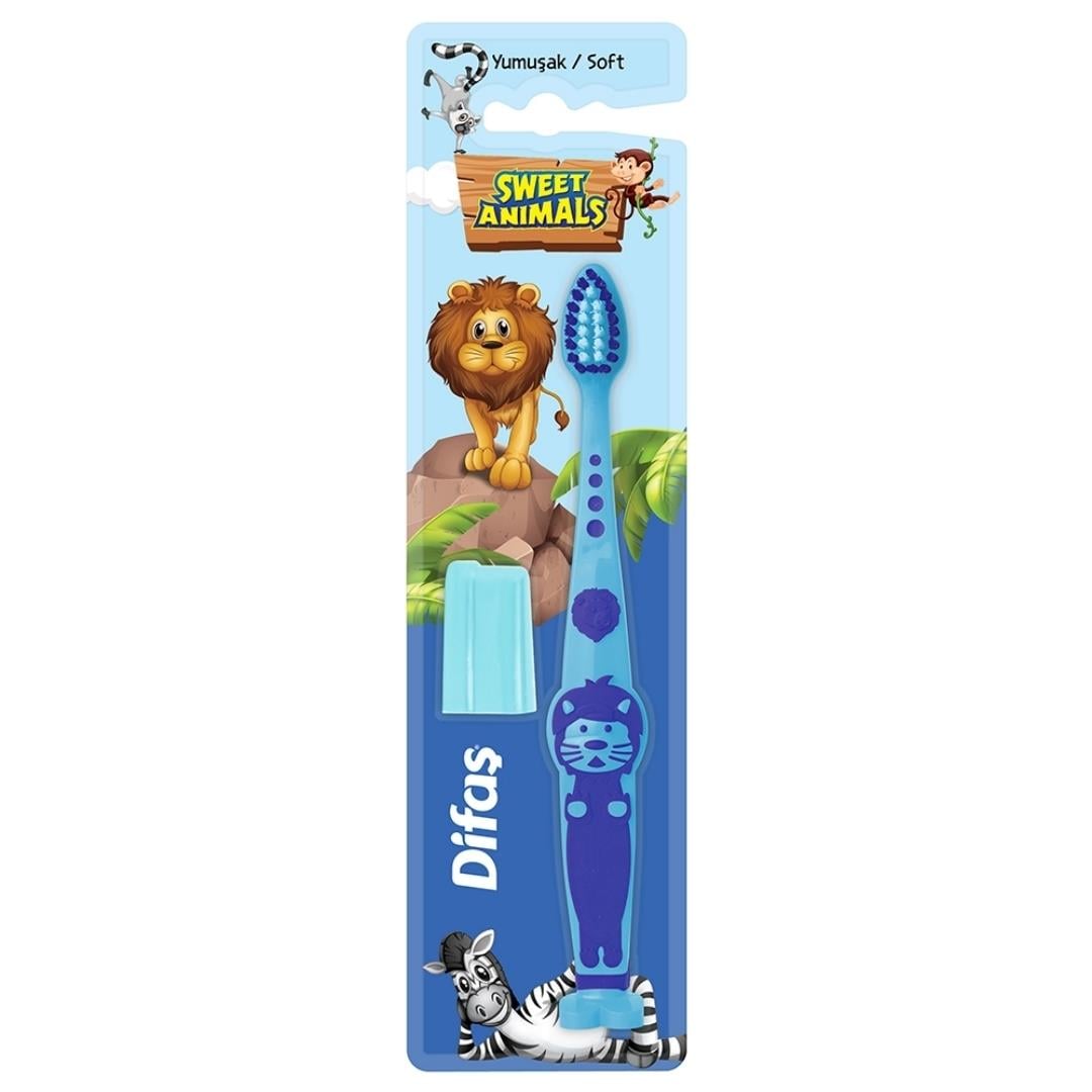 DİFAŞ SWEET ANIMALS ÇOCUK DİŞ FIRÇASI
