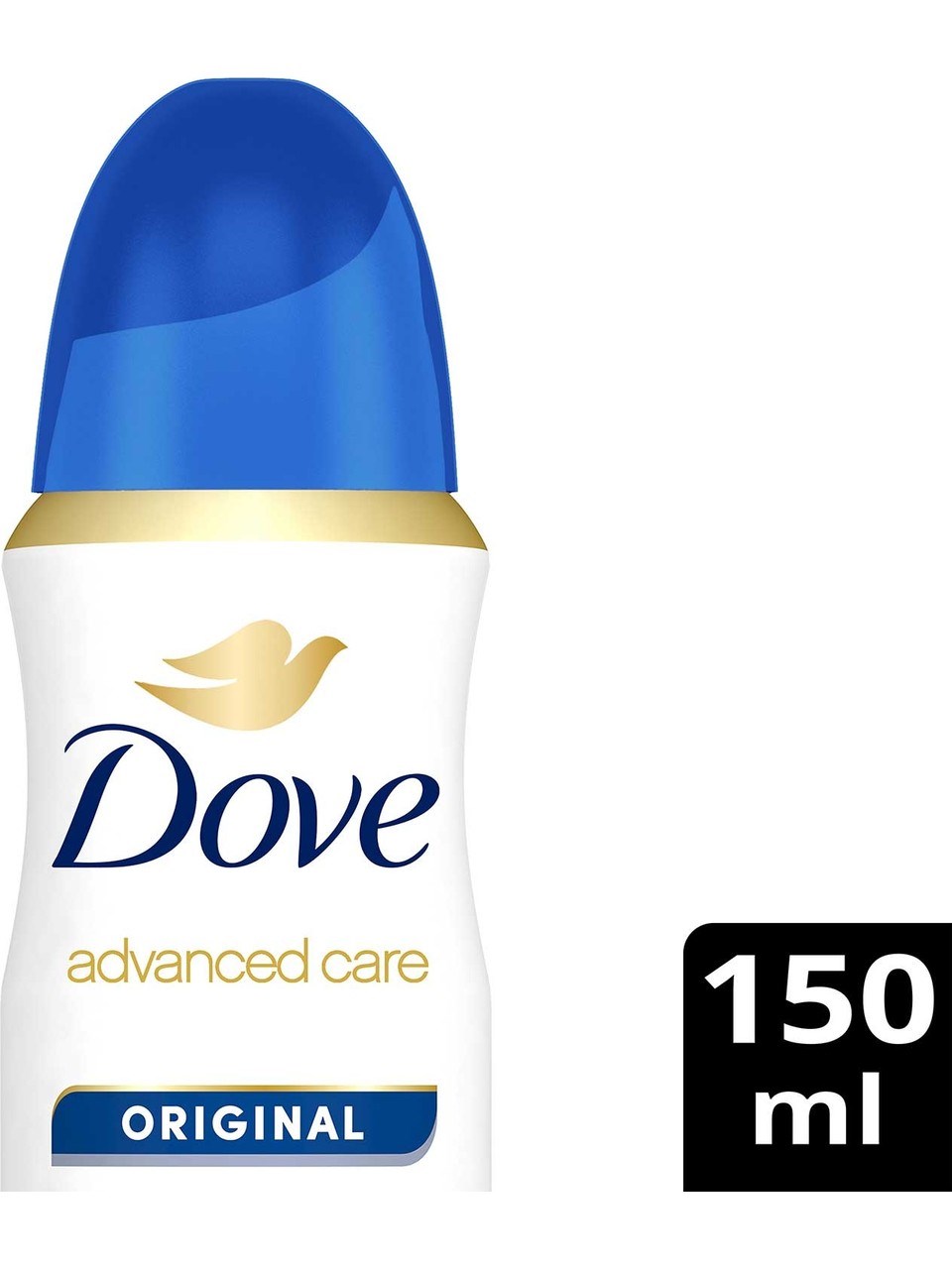 Dove Deo 150ml Advanced Care Original
